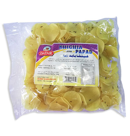 DATAR KHICHIA JEERA PAPAD