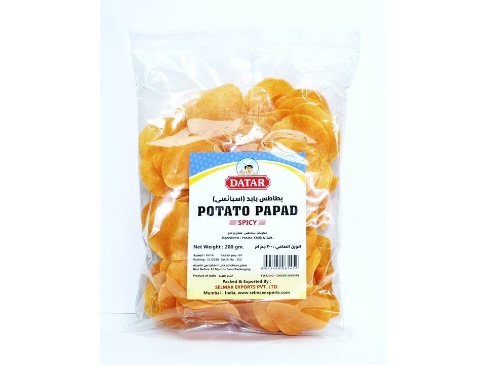 Potatao Pappad Spicy