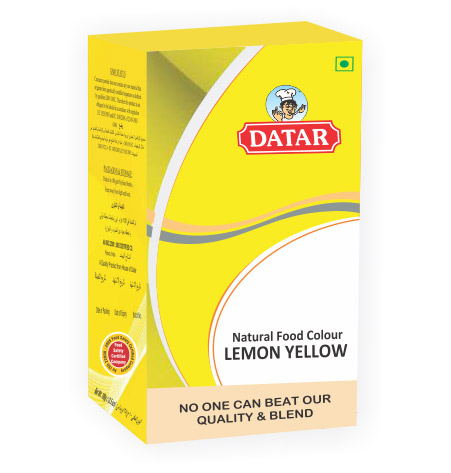 Datar Natural Food Colour Lemon Yellow