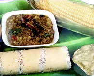 CORN PUTTU PODI