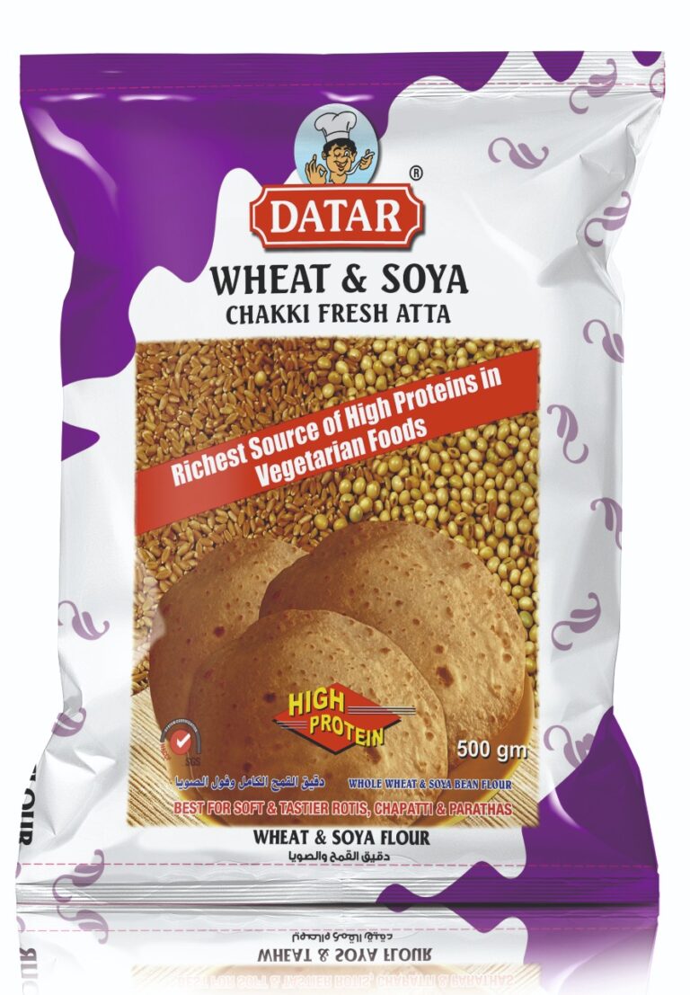 WHEAT & SOYA FLOUR 500 GMS. Datar